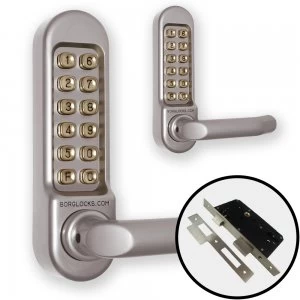 Image of Borg 5053 Combination Both Sides DDA Handles + Euro Lock