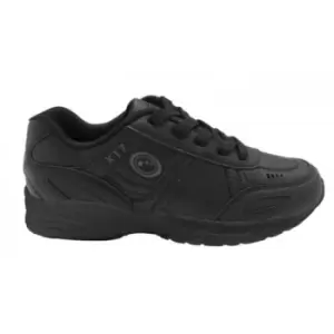 Image of Optimum Childrens/Kids School Trainers (3 UK) (Black)
