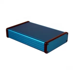 Image of Hammond 1455L1601BU Extruded Aluminium Enclosure 163 x 103 x 30.5m...