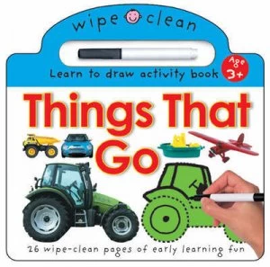 Image of Wipe Clean - Things That Go Paperback