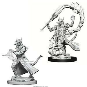Image of Dungeons & Dragons Nolzur's Marvelous Unpainted Miniatures (W4) - Tiefling Male Sorcerer