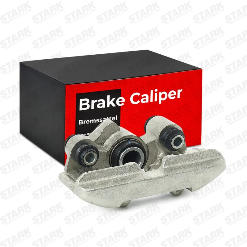 Image of STARK SKBC-0460369 Brake caliper Rear Axle, without holder Cast Iron Brake Caliper (78)