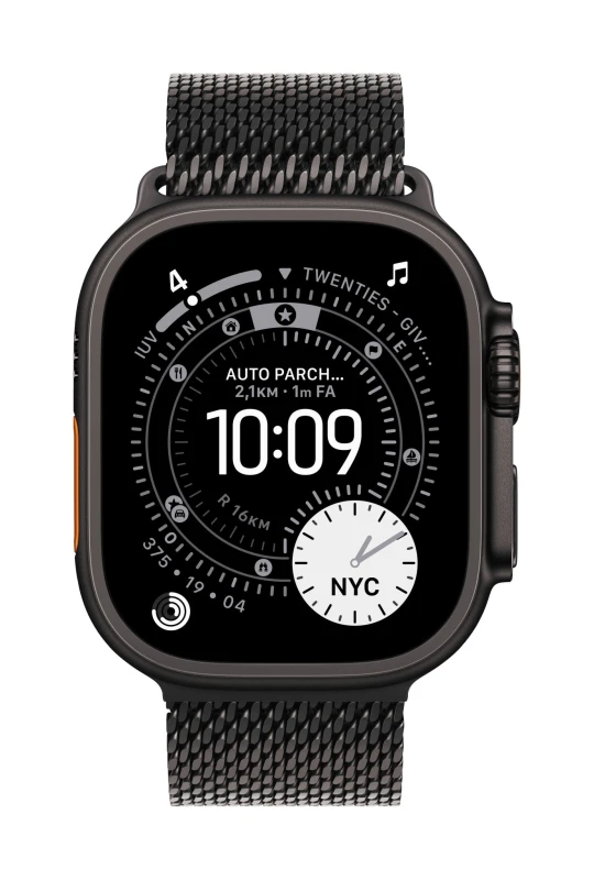 Image of Apple Apple MGHR4ZM/A Smart Wearable Accessories Band Black Titanium MGHR4ZM/A