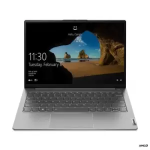 image of Lenovo ThinkBook 13s G3 ACN Notebook 33.8cm (13.3") WUXGA AMD Ryzen 5 8GB LPDDR4x-SDRAM 256GB SSD WiFi 6 (802.11ax) Windows 11 Home Grey