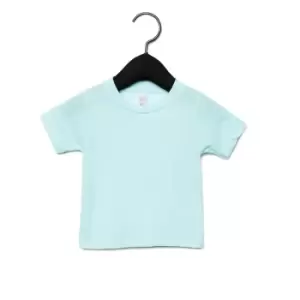 image of Bella + Canvas Baby Tri-Blend T-Shirt (12-18 Months) (Ice Blue Triblend)