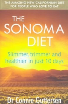 Image of The Sonoma Diet by Connie Guttersen Paperback
