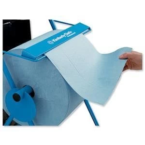 Image of Original Kimberly Clark Industrial Giant 2 Ply Cleaning Towel Roll Blue