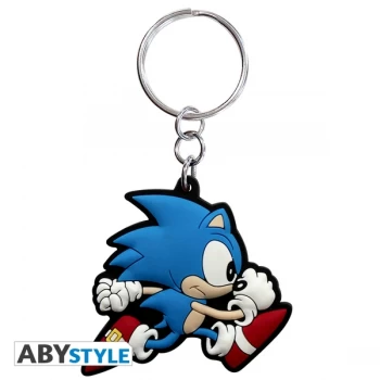 image of Sonic - Sonic Run PVC Keyring