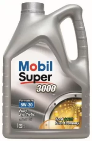 image of 2x Mobil Super 3000 X1 Formula FE 5W-30 Synthetic 5L Engine Oil Lubricant 151176