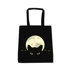 Image of Grindstore Bright Eyes Tote Bag (One Size) (Black)