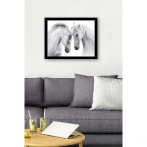 Image of SC1196 Multicolor Decorative Framed MDF Painting