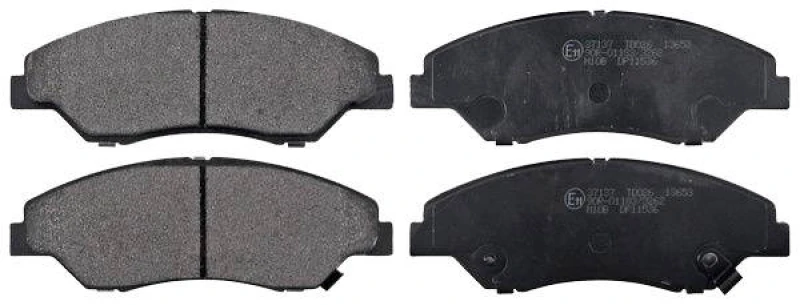 Image of A.B.S. 37137 Brake pad set with acoustic wear warning Brake Pad Set,disc brake (402)