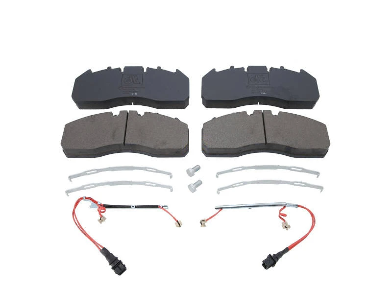 Image of DT Spare Parts 6.95110 Brake pad set Front Axle Brake Pad Set,disc brake (402)