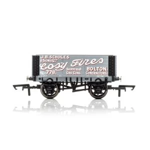 image of Hornby 6 Plank Wagon Scholes & Sons 778 Era 3 Model Train