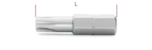 Image of Beta Tools 866 TX 10x 5/16" Hex Drive Torx Bit T20 008660400