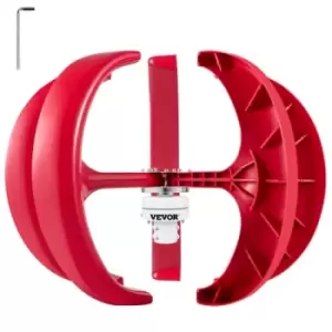 Image of Vevor Lantern Wind Turbine Generator Vertical Axis 100w/12v 5 Blades With Light
