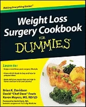 Image of weight loss surgery cookbook for dummies