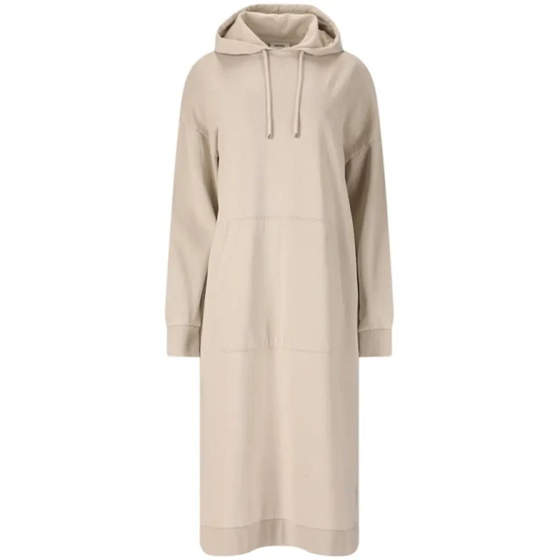 Image of Nou Womens hoodie dress Nou Rala Beige Female 36