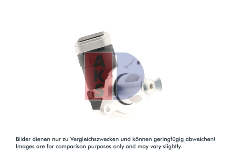 Image of AKS DASIS 125017N EGR valve Electric, with gasket/seal EGR Valve (1145)