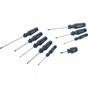 image of Irwin 9 Piece Pro Comfort Screwdriver Set