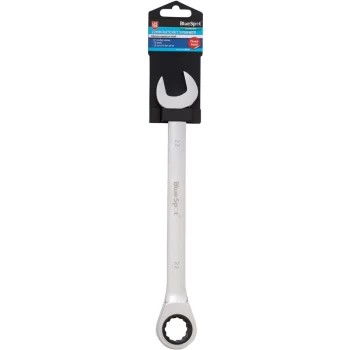 Image of Bluespot - 05118 22mm Chrome Vanadium Ratchet Spanner Fixed Head