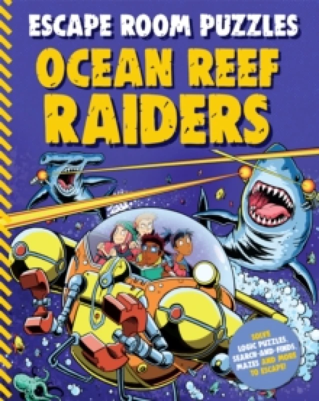 Image of Escape Room Puzzles: Ocean Reef Raiders Paperback / softback