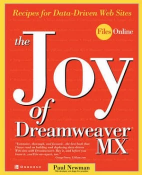 Image of Cooking with Dreamweaver X by Paul Newman Paperback