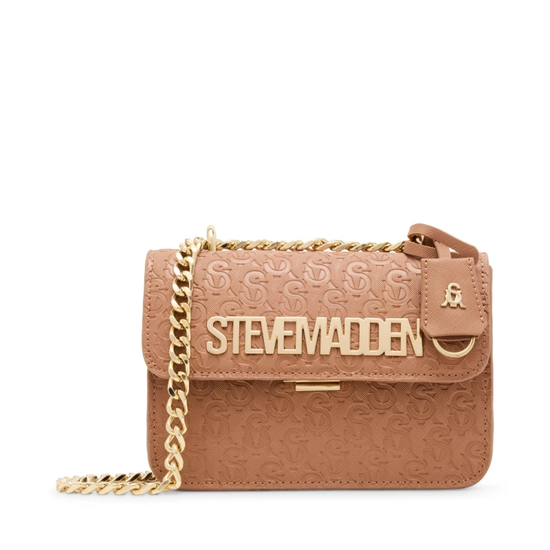 Image of Steve Madden Womens Shoulder Bag BLUSH/GOLD female One Size