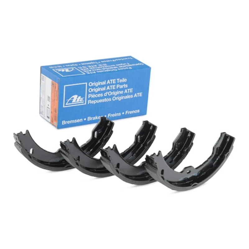 Image of ATE 03.0137-4017.2 Handbrake Shoes with accessories Brake Shoe Set,parking brake (1419)