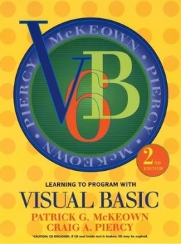Image of Learning to Program with Visual Basic by Patrick G. Mckeown Paperback