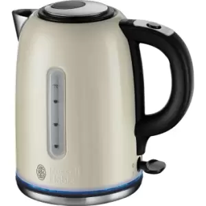 image of Russell Hobbs 20461 Buckingham Quiet Boil 3000W 1.7L Jug Kettle - Cream