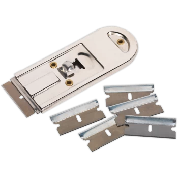 Image of Sealey AK867 Retracting Razor Scraper with Blade