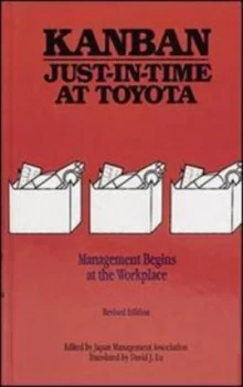 Image of Kanban Just-in-Time at Toyota by Japan Management Association Hardback