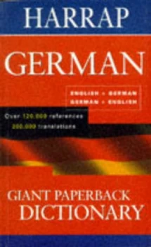 Image of Giant Paperback German Dictionary Book