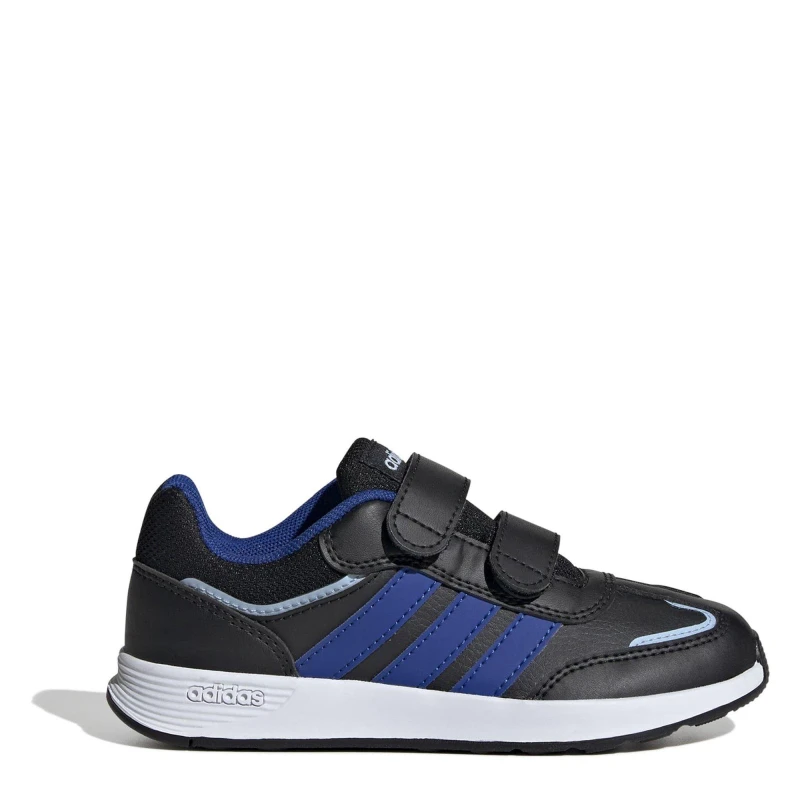 Image of adidas Tensaur Switch Shoes Childrens Black/Blue unisex C10 (28)