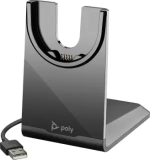 image of POLY 213546-01 mobile device charger Black Indoor