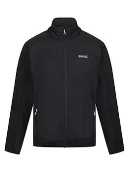 Image of Regatta Highton Full Zip Fleece, Grey Size M Men