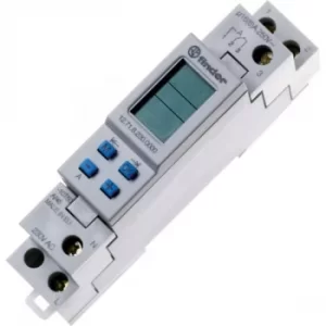 image of Finder 12.71.8.230.0000 16A Digital Weekly Time Switch SPDT-CO 250VAC