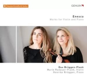 image of Enescu Works for Violin and Piano by George Enescu CD Album