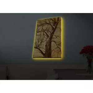 Image of 4570HDACT-075 Multicolor Decorative LED Lighted Canvas Painting