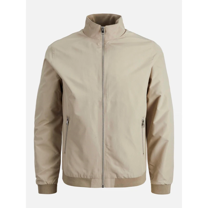 Image of Jack and Jones Rush Harrington Bomber Jacket Mens Crockery male M