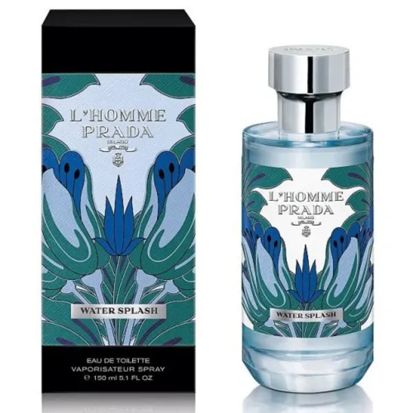 Image of Prada LHomme Water Splash Eau de Toilette For Him 150ml