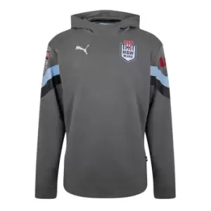 image of Puma Blues 23 Team Hoody - M - Grey