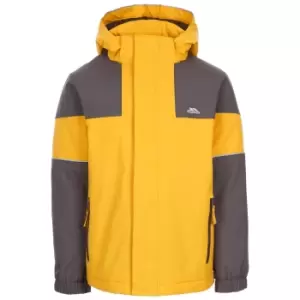 Image of Trespass Childrens Boys Unlock Waterproof Jacket (9-10 Years) (Honeybee)