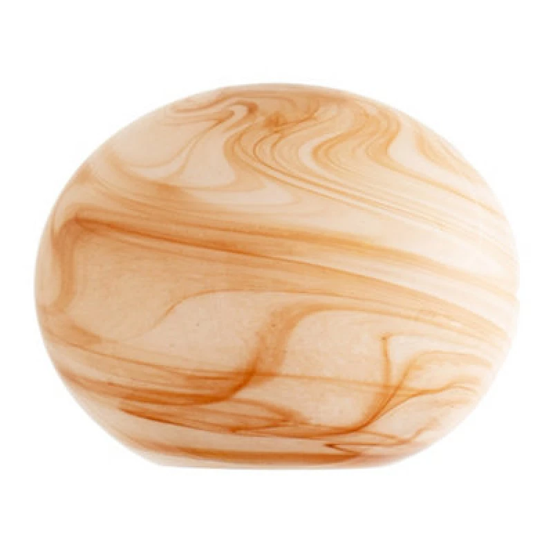 Image of ValueLights ValueLights Sookie Alabaster Marble Effect Glass Easy Fit Pendant Lamp Shade in Cream Cream One Size Unisex 5016529272045