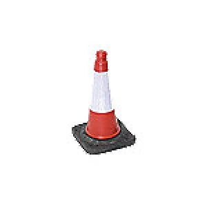 Image of Traffic Cones Orange 100 x 25.6 x 100 cm