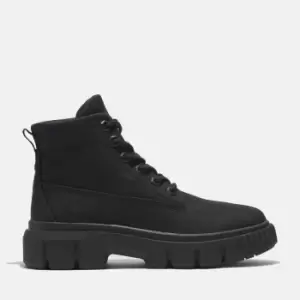 Timberland Greyfield Canvas Boots For Her In Black Black, Size 8