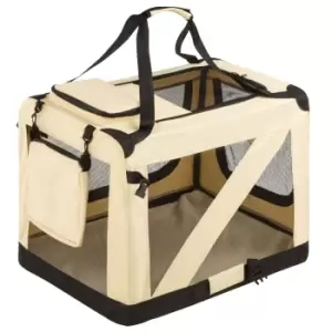 Image of Tectake Dog Crate Foldable - 52 x 52 x 69cm