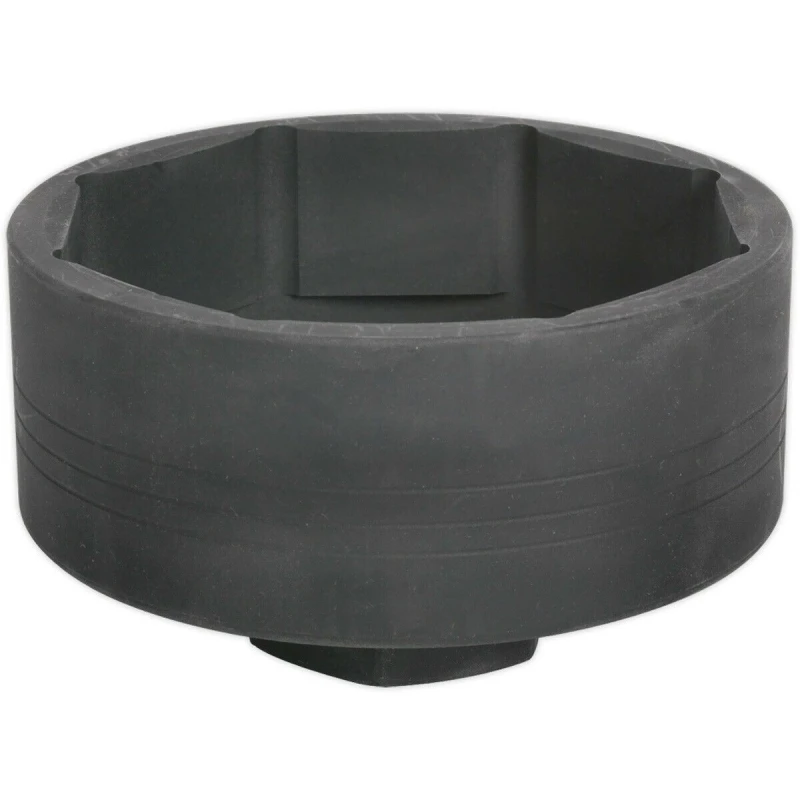 Image of Loops 115mm Wheel Shaft Cover Nut Socket - 1" Sq Drive - 8 Pt Impact Bit - For Volvo Multi