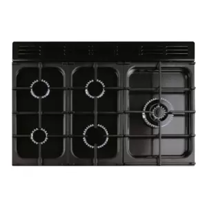 Image of Rangemaster EDL100DFFCB/C Encore Deluxe 100cm Dual Fuel Cooker, Charcoal Black